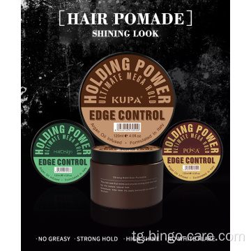 Strong Styling Shine Edge Control Wax Hair